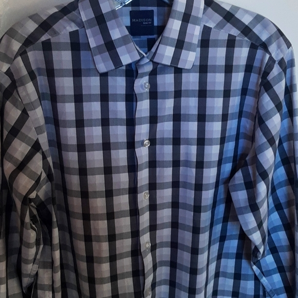 Madison Slim Fit Patterned casual shirt - Picture 1 of 6